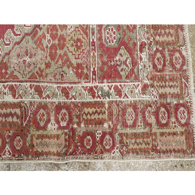 Textile Galerie Shabab Collection Early 20th Century Turkish Ghourdes Rug For Sale - Image 7 of 9
