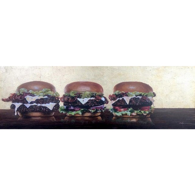 This is a one of a kind original impressionist still life by San Diego artist, Duke Windsor titled, "Sliders, Three". It...