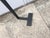 Metal Vintage Robert Abbey Modernist Black Metal Floor Lamp With Rectangular Shade For Sale - Image 7 of 10