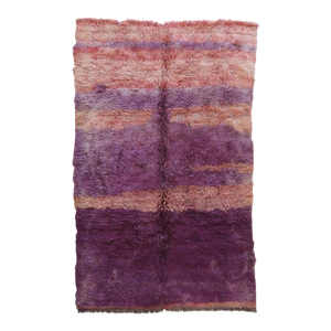 Shaggy Beni MGuild Moroccan Rug - 10.7 X 6.4 Ft