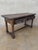 Rustic Spanish Walnut Console Table with Carved Drawers, 1920 For Sale - Image 3 of 12