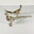 Early 20th C Vintage French Chippendale Hollywood Regency Game Bird Pheasant Silverplate Figurals - An Opposing Pair For Sale - Image 4 of 18