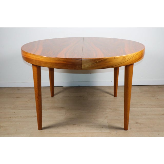Scandinavian Extendable Teak Dining Table, 1960s For Sale - Image 12 of 18