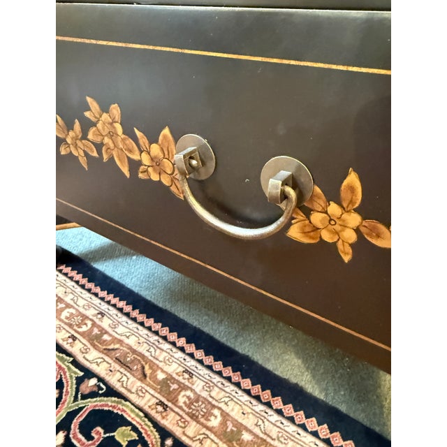 Chinoiserie Style Library Table For Sale In San Francisco - Image 6 of 12