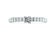 Stunning modern straight natural oval cut diamond tennis bracelet. Each stone GIA certified D-F color and VVS1-VS1...