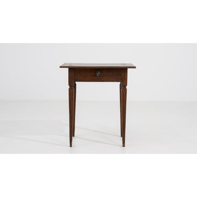 French Louis XVI Wooden Side Table, Circa 1800 France Early 19th Century For Sale - Image 12 of 14
