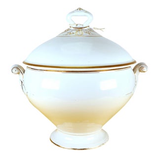 Porcelain Soup Tureen from Ginori For Sale