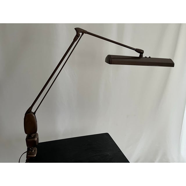 Vintage Dazor Floating Fixture Desk Lamp | Chairish