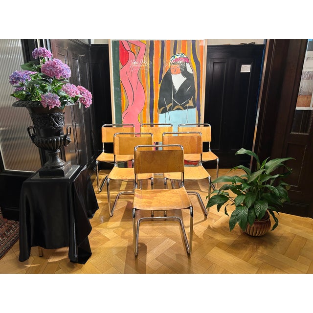 The design is by Mart Stam, a Dutch architect and furniture designer, and dates back to 1926. This is the version with...