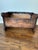 Art Deco Art Deco Wood Vanity Bench With William Morris Golden Lily Upholstery For Sale - Image 3 of 12