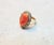 Antique Victorian Coral Cameo Pearl Gold Ring Size 6 For Sale In Cleveland - Image 6 of 9