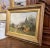 Gold 19th Century French Farmyard Oil Painting by Galien-Laloue as Kermanguy For Sale - Image 8 of 13
