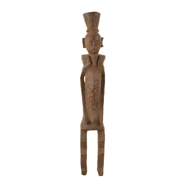 Early 20th Century Mumuye Wood Figural Sculpture Nigeria For Sale In Denver - Image 6 of 7