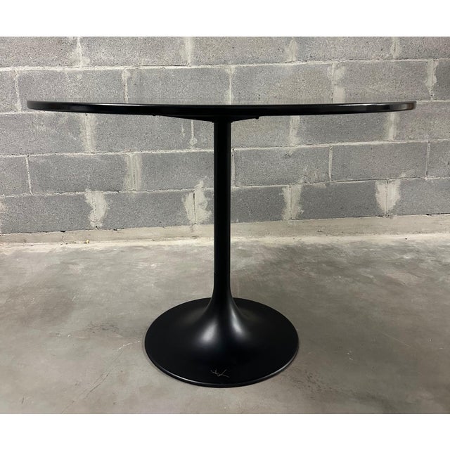 1970s 1970s "Fiori Della Notte" Round Table by Fornasetti For Sale - Image 5 of 11