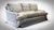 Connaught Grand 3-Seater Sofa in Jane Churchill Fontane Blue Linen Upholstery from Peter Dudgeon, 2010s For Sale - Image 3 of 18