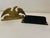 American Vintage Virginia Metal Crafters 1952 Solid Brass Spread Eagle Book Ends Patriotic For Sale - Image 3 of 10