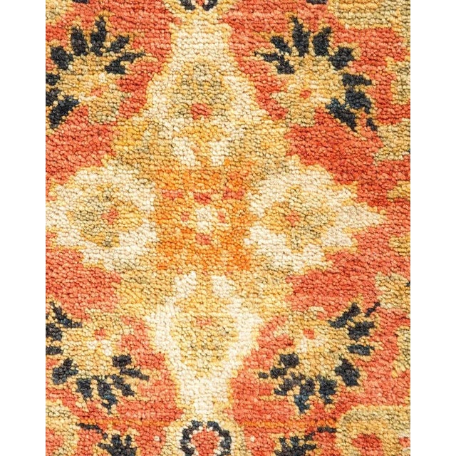 Traditional Mogul Collection Hand-Knotted Area Rug - Pink 12' 3" x 17' 6" For Sale - Image 3 of 9