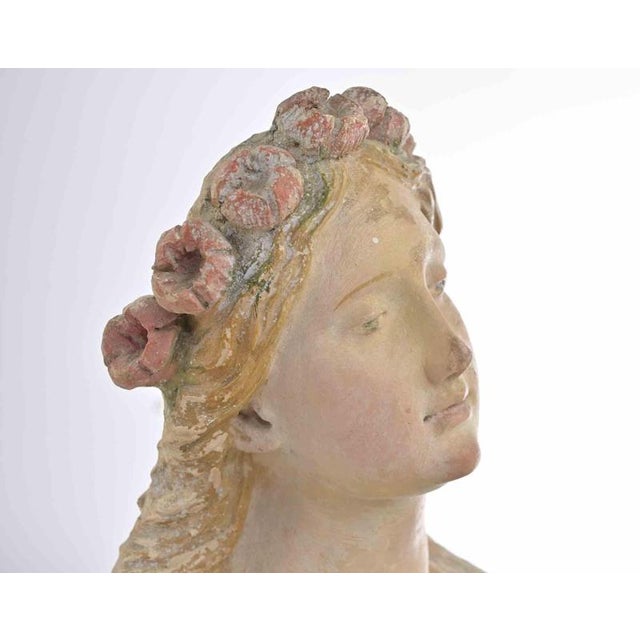 Bust Sculpture, 17th Century, Terracotta For Sale - Image 5 of 6