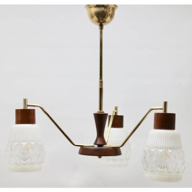 Vintage Italian Chandelier, 1960s For Sale - Image 10 of 12