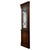 Wood Antique English Mahogany Glazed Display Cabinet, 1900s For Sale - Image 7 of 11