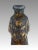 Antique Lacquer & Polychrome Carved Wood Figure of Guan Yin, Chinese Goddess of Compassion & Mercy Circa 1890 For Sale - Image 9 of 10