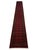 This extra-long wool runner features two rows of repeating octagonal motifs across a rich red field. Navy blue, green,...