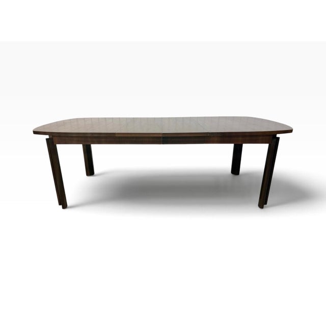 Mid-Century Modern Brutalist Walnut Dining Table For Sale In Philadelphia - Image 6 of 10
