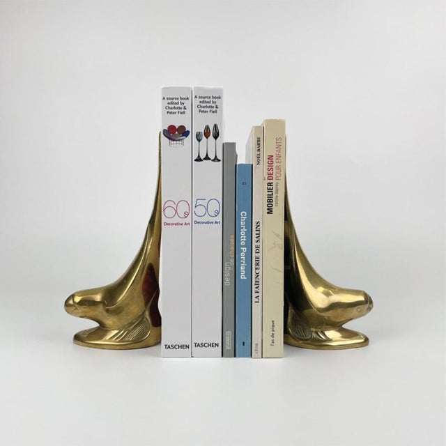 1950s Brass Bird Bookends, 1950s, Set of 2 For Sale - Image 5 of 6