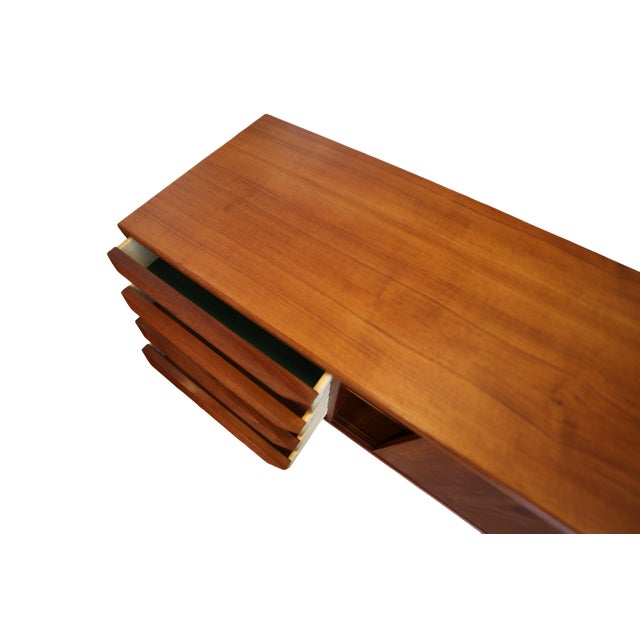 Danish Teak Sideboard with Sliding Doors and Drawers, 1960s For Sale - Image 13 of 17