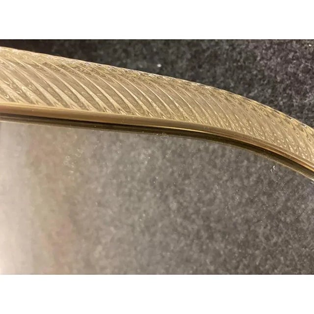 Torciglione Murano Glass Wall Mirror by Simoeng For Sale - Image 6 of 9