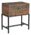 Vintage Anglo-Indian Teakwood Chest on Iron Legs For Sale
