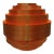 Hans -Agne Jakobsson Ellysett Teak Pendent Lamp Denmark For Sale