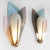 Blue and Pink Wall Lights by Max Ingrand for FontanaArte, 1955, Set of 2 For Sale - Image 6 of 11