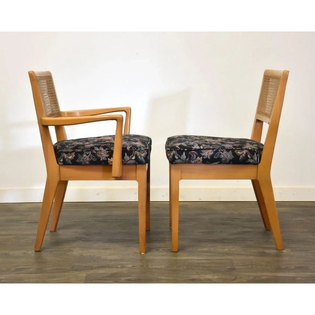 Edward Wormley Edward Wormley for Drexel Dining Chairs - Set of 5 For Sale - Image 4 of 11