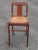 Mid 20th Century Antique Duncan Phyfe Regency Style Accent Side Chair With Rush Seat For Sale In Washington DC - Image 6 of 9