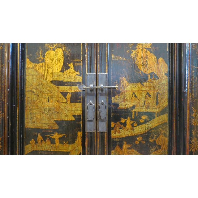 Paired 19th Century Chinese Wedding Cabinets For Sale - Image 13 of 14