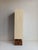 Sculpted Mayan Totem "Cream" by Pietro Meccani. This sculptural piece is made entirely of larch, cherry, and maple wood...