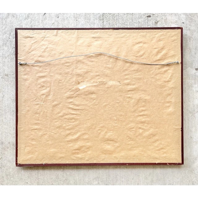 White 1997 Maurice Cook "New Hope Choir” Framed & Matted Signed Litho Print For Sale - Image 8 of 8