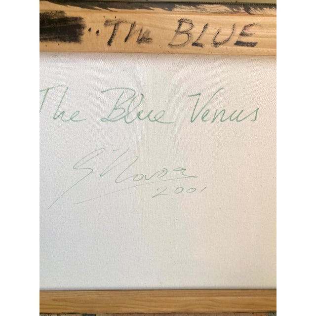 Contemporary Gustavo Novoa, Leopards Nude Venus Animal Paradise Jungle Painting Surrealist Art Gustavo Novoa, 2001 For Sale - Image 3 of 4