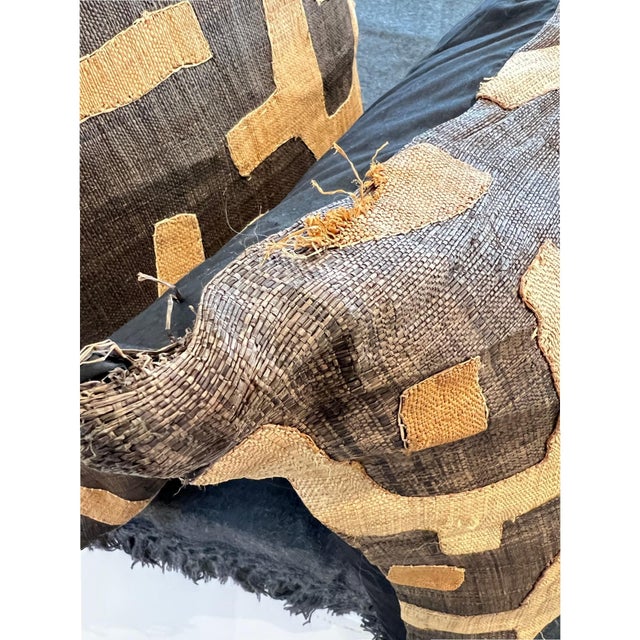 African African Kuba Pillow For Sale - Image 3 of 3