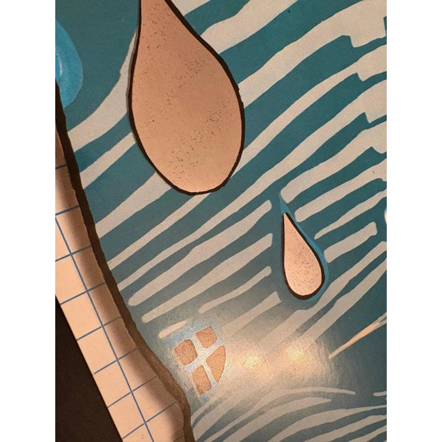 Save the Rain Poster by Friedensreich Hundertwasser, Austria / Switzerland, 1980s For Sale - Image 3 of 18