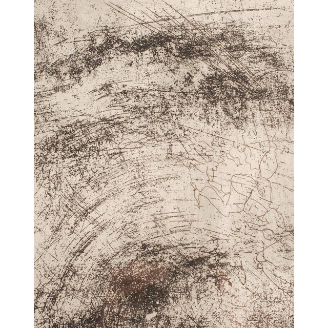 Jean-Pierre Jouffroy, Gestural Abstraction, Etching For Sale - Image 3 of 4