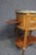 Brown French Louis XVI Revival Walnut Bouillotte Side Table With Marble Top For Sale - Image 8 of 13