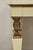 Early 20th Century Antique Egyptian Revival Empire Style Leather Top Figural 3 Drawer Console Desk For Sale - Image 5 of 13