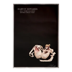 1970's American Exhibition Poster - Harvey Edwards, Billy Hork Galleries (Artist SIgned)