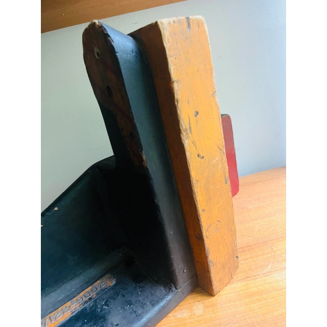 Wood Industrial Wood Factory Mold Early 20th Century For Sale - Image 7 of 13