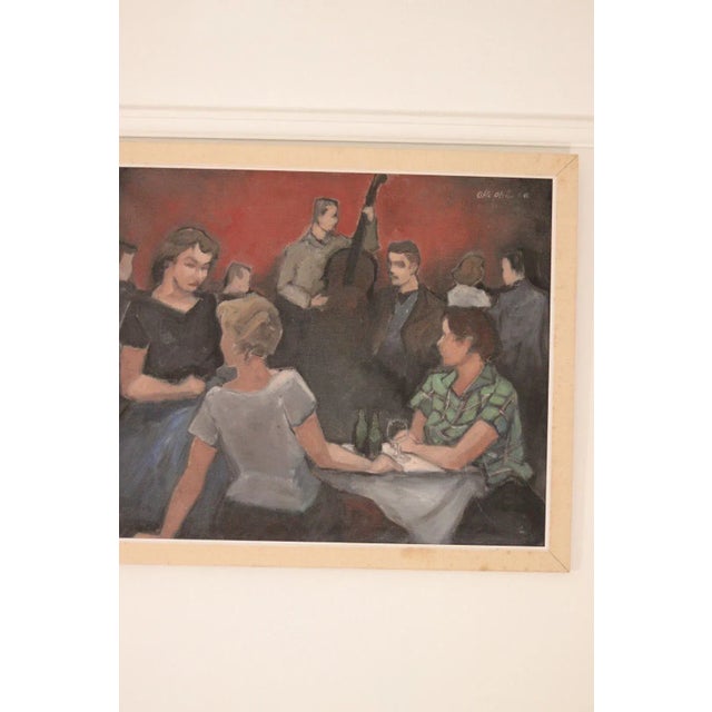 Otto Olsen, Untitled, 1958, Oil on Canvas For Sale - Image 6 of 11