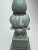 Blue Vintage French Provincial Ornate Decorative Finial in French Blue & Gold For Sale - Image 8 of 12