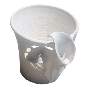 1960's Sgrafo Modern Vase by Peter Müller