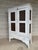 White Primitive Antique Tin Stamped Pie Safe-Cupboard (Circa 1700's) For Sale - Image 8 of 18
